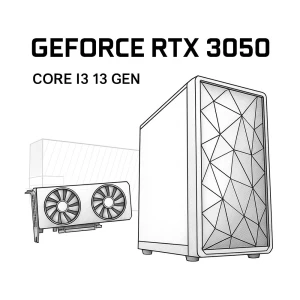 Компьютер AIXO GX Core i3 RTX 3050 AALCI335V1