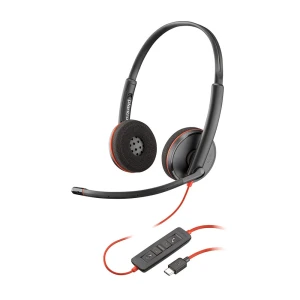 Ականջակալ HP Poly Blackwire 3220 Stereo USB-C 8X228AA